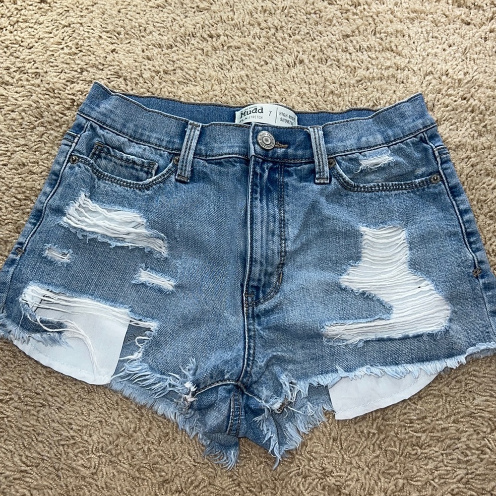 mudd jean shorts
